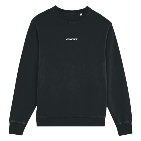 CONCEPT MINIMALISM  SWEATER 2 (WHITE TEXT) Thumbnail